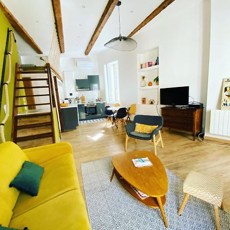 Vaste Et Charmant Loft Climatise Au Coeur De Marseilles Exterior foto