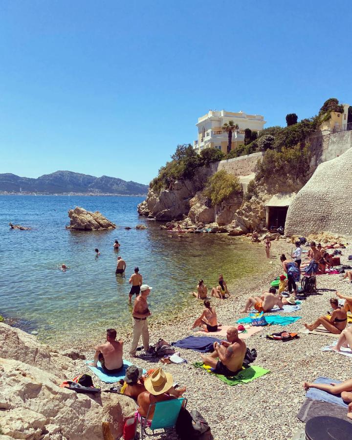 Vaste Et Charmant Loft Climatise Au Coeur De Marseilles Exterior foto