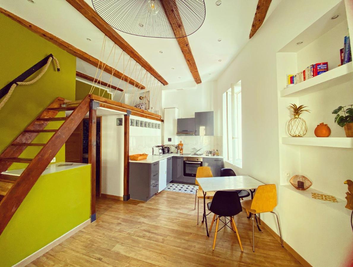 Vaste Et Charmant Loft Climatise Au Coeur De Marseilles Exterior foto