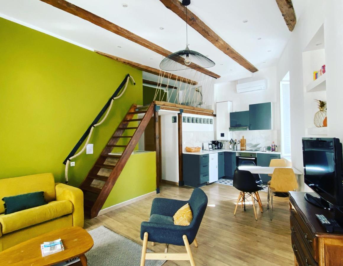 Vaste Et Charmant Loft Climatise Au Coeur De Marseilles Exterior foto
